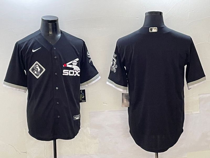 Men Chicago White Sox Blank Black Game Fashion 2025 Nike MLB Jersey style 2->chicago white sox->MLB Jersey